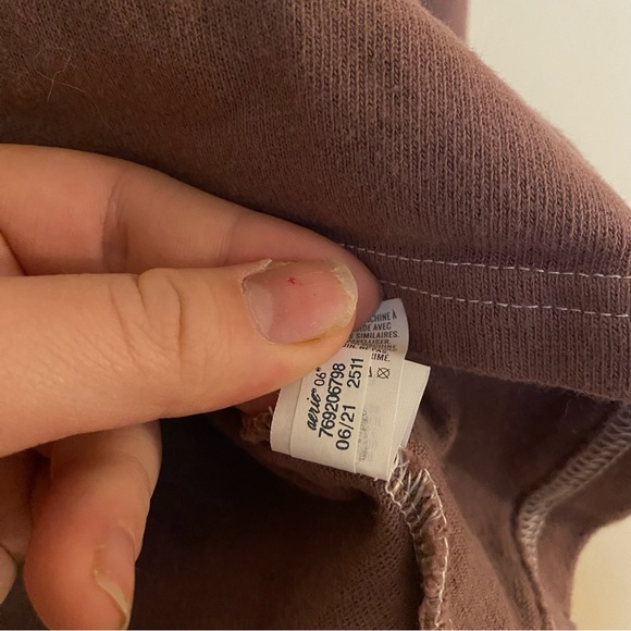 Aerie Pink Rugby Polo Long Sleeve L - Picture 4 of 7